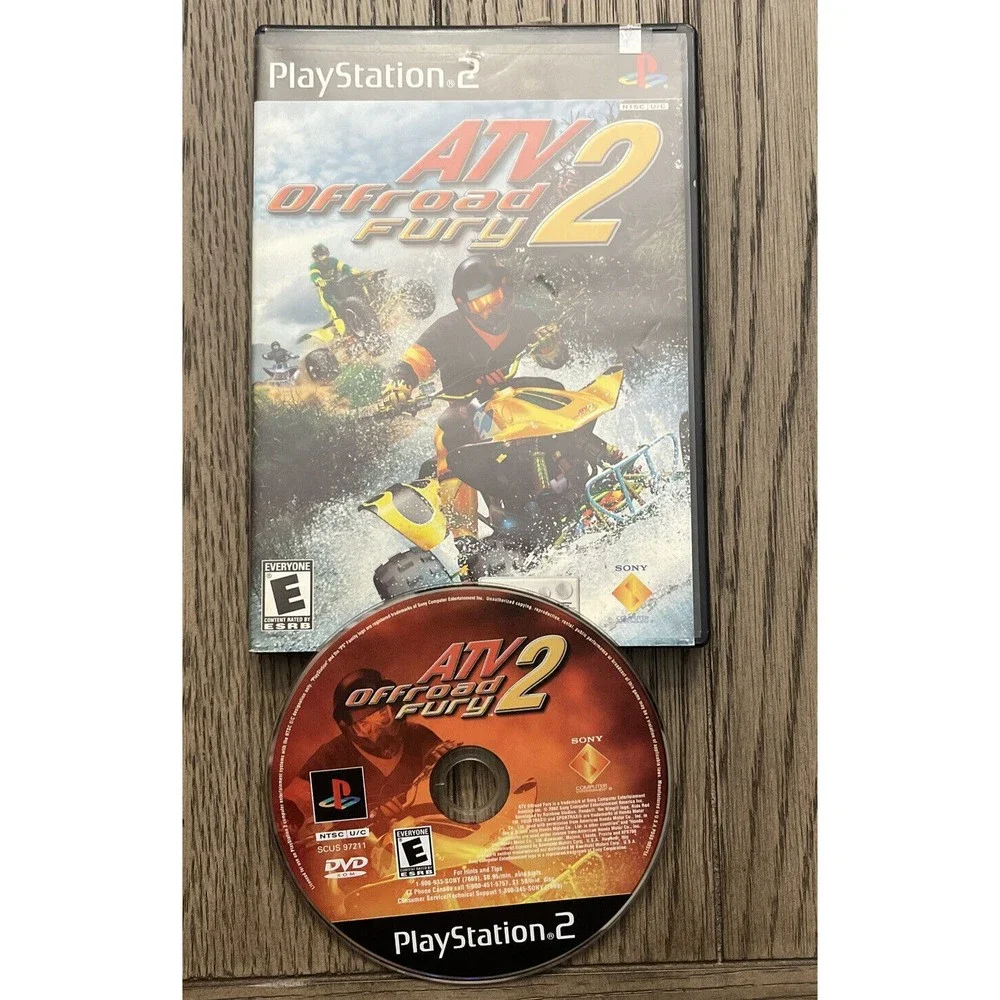 ATV Offroad Fury 2 Playstation PS2 Black Label Original Working EUC